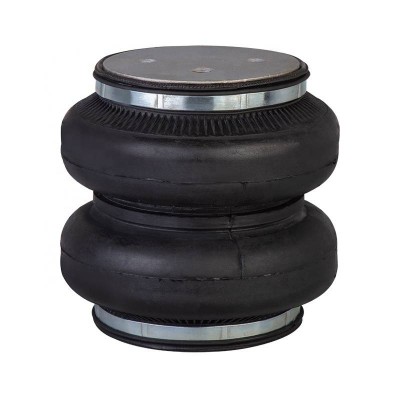 Air Ride Springs Suspension Oem 2e7x2 2500ib Air Single Port 1/2"npt Samll Rubber Shock Absorption With Flange